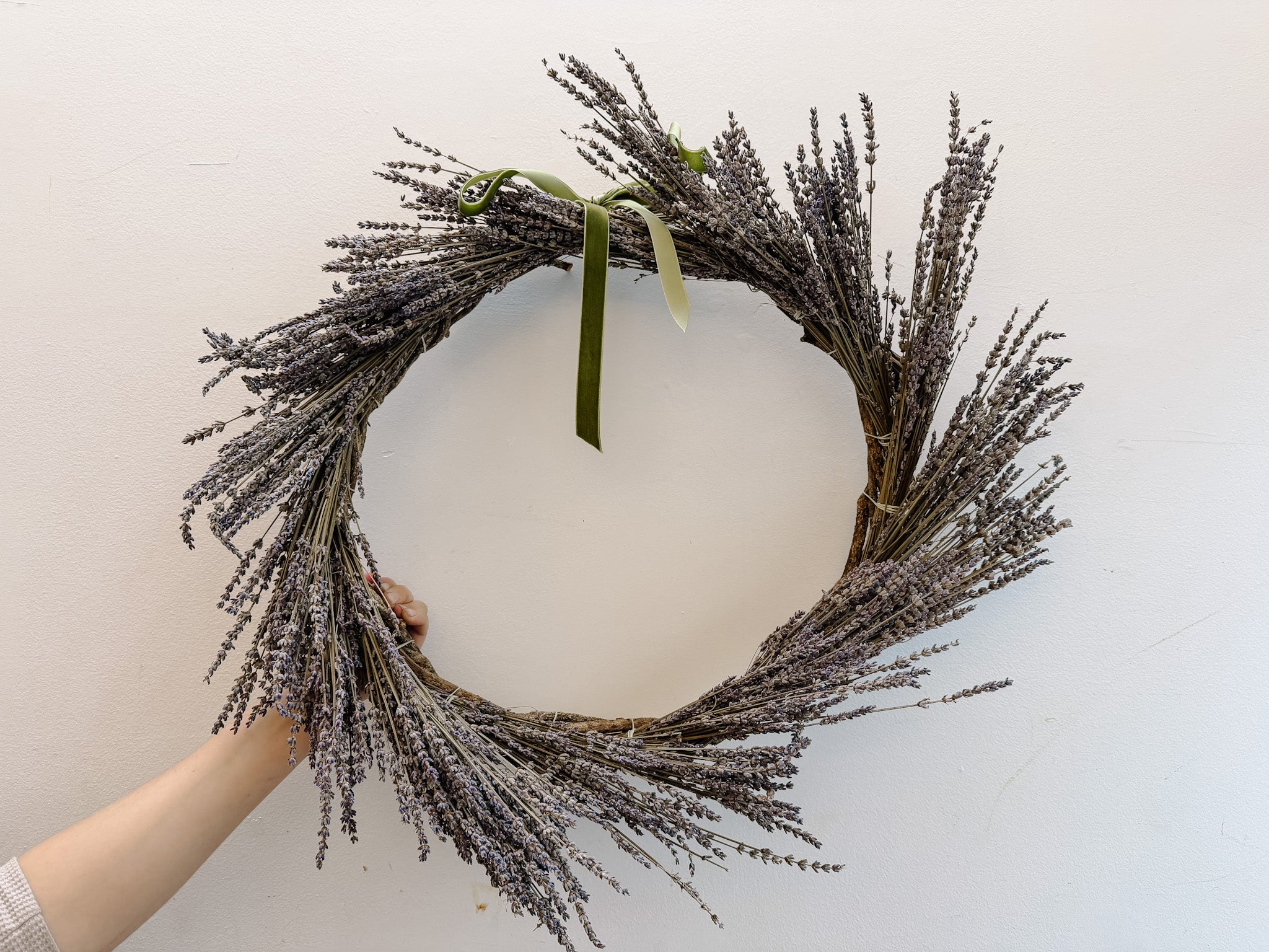 Lavender Wreath